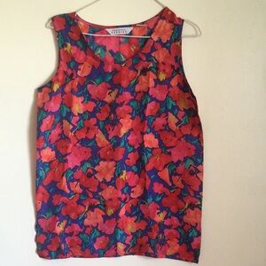 NWOT Beautiful Express 100% Silk Shell